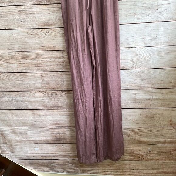 MUSTARD SEED JUMPSUIT IN SOFT AND FLOWY FABRIC - Picture 2 of 7